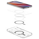 Spigen Ultra Hybrid MagSafe pouzdro pro iPhone 16e s karbonovým rámečkem – čiré