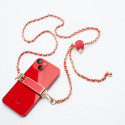 Řemínek GLAMOUR pro telefon – červená
