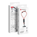 Řemínek FORCELL F-DESIGN R10X40 pro telefon – růžový/bílý