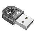 Adaptér Bluetooth USB A Hoco UA28 pro PC – transparentně černý