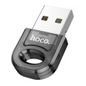 Adaptér Bluetooth USB A Hoco UA28 pro PC – transparentně černý