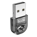 Adaptér Bluetooth USB A Hoco UA28 pro PC – transparentně černý