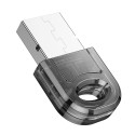 Adaptér Bluetooth USB A Hoco UA28 pro PC – transparentně černý