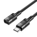 Kabel Hoco U107 pro USB-C zařízení 1,2 m - černý
