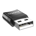 Hoco UA17 adaptér USB OTG USB-A na USB-C černá