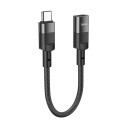 Hoco U107 OTG USB-C ↔ Lightning 10 cm - černý