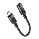 Hoco U107 OTG USB-C ↔ Lightning 10 cm - černý