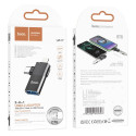 Nabíječka Hoco UA17 OTG USB-C/Lightning – černá