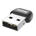 Adaptér USB A Bluetooth Hoco UA18 černý