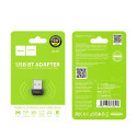 Adaptér USB A Bluetooth Hoco UA18 černý