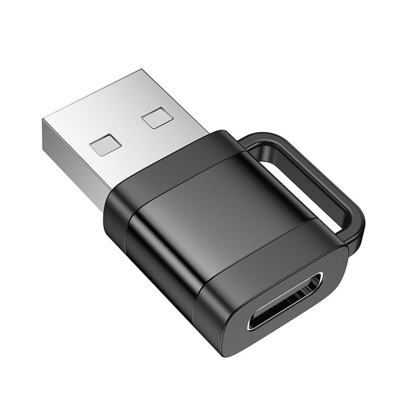 Nabíječka/adaptér Hoco UA31D pro zařízení s USB-C - černá