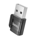 Hoco UA31D USB-C na USB-A OTG adaptér černý