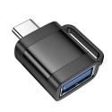 Nabíječka Hoco UA31C USB-C OTG pro mobilní zařízení - černá