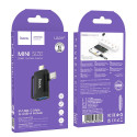 Adaptér Hoco UA31F USB-C/Lightning na USB-A černá