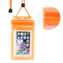 Pouzdro univerzální na mobil - oranžové voděodolné