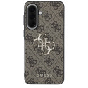 Kryt Guess 4G Metal Logo pro Galaxy A37 – hnědý