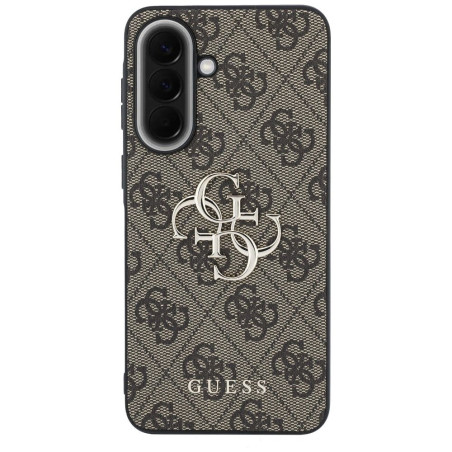 Kryt Guess 4G Metal Logo pro Galaxy A37 – hnědý