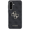 Kryt GUESS 4G Metal Logo pro Galaxy A37 – černý