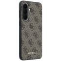 Kryt GUESS 4G Charms pro Galaxy A37 – hnědá