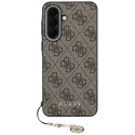 Kryt GUESS 4G CLASSIC LOGO CHARM pro Galaxy A57 - hnědá