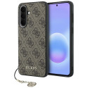 Kryt GUESS 4G CLASSIC LOGO CHARM pro Galaxy A57 - hnědá