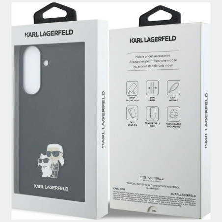 Kryt Karl Lagerfeld SAFFIANO pro Samsung A57 černý