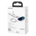 BASEUS CATLYS-A02 Datový a nabíjecí kabel USB-C/Lightning s podporou PD 20W, 1m, bílý