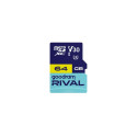 Paměťová karta microSD GOODRAM RIVAL 64GB UHS-I U3 V30 + adaptér S