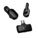 Hoco L27 Ice bezdrátový mikrofon USB-C černý