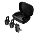 Hoco L27 Ice bezdrátový mikrofon USB-C černý