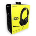 Sluchátka Corsair HS35 V2 Carbon černá s mikrofonem