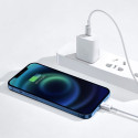 BASEUS CATLYS-A02 Datový a nabíjecí kabel USB-C/Lightning s podporou PD 20W, 1m, bílý