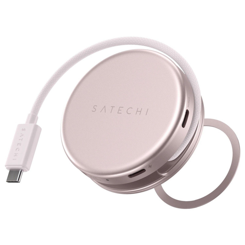 Nabíječka Satechi ONTHEGO STPOTG5P pro notebooky - blush