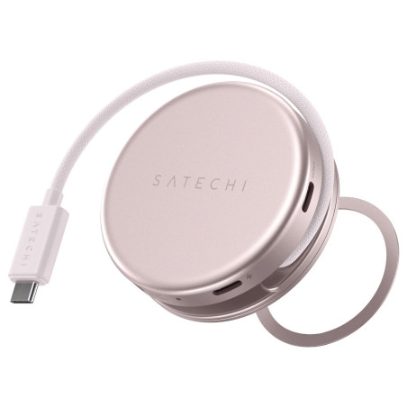 Satechi OntheGo ST-POTG5B 5v1 USB-C hub pro notebooky - blush