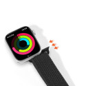 Řemínek Dux Ducis MIXTURE II pro Apple Watch 42/44/45 mm - černý