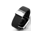 Řemínek Dux Ducis MIXTURE II pro Apple Watch 42/44/45 mm - černý