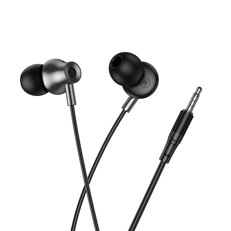 Sluchátka Hoco M119 pro zařízení s 3,5mm Jack - černá