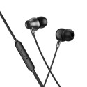 Sluchátka Hoco M119 s mikrofonem 3,5mm Jack - černá