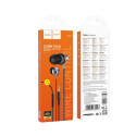 Sluchátka Hoco M119 s mikrofonem 3,5mm Jack - černá