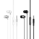 Sluchátka Hoco M119 s mikrofonem 3,5mm Jack - černá