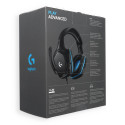 Logitech G432 drátová sluchátka s mikrofonem černá