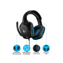 Logitech G432 drátová sluchátka s mikrofonem černá