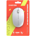 Bezdrátová myš Canyon MW-04 BT 1200 dpi - bílá