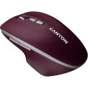 Bezdrátová myš Canyon MW-21 2,4 GHz 1600 DPI - červená