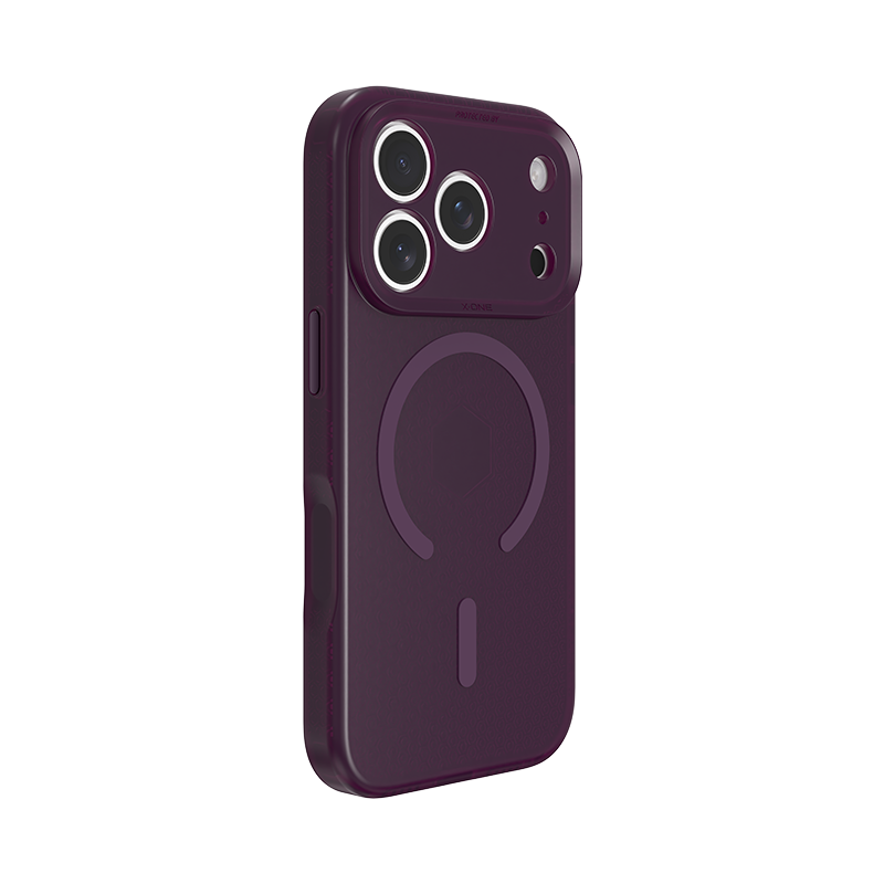 Kryt X-One DROPguard 3S SHOCK DOMINATOR pro iPhone 18 Pro Max - tmavě třešňová