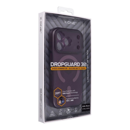 Kryt X-ONE Dropguard 3S Shock Dominator iPhone 18 Pro/17 Pro dark cher