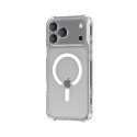 Kryt X-ONE Dropguard Pro MagSafe pro iPhone 18/17 - třpytivý bílý