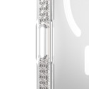 Kryt X-ONE Dropguard Pro MagSafe pro iPhone 18/17 - třpytivý bílý