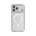 Kryt X-ONE Dropguard Pro MagSafe pro iPhone 18/17 - třpytivý bílý