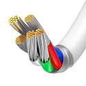 BASEUS CATLYS-A02 Datový a nabíjecí kabel USB-C/Lightning s podporou PD 20W, 1m, bílý